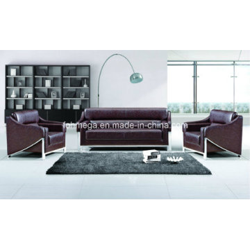 Sofá de gama alta de lujo del encuentro del pasillo de los muebles caseros de Guangzhou (FOH-8083)
